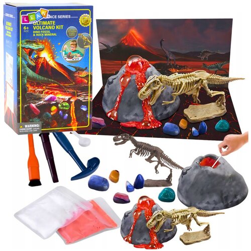  Set za igru za male kemičare s vulkanom i dinosaurima Cene