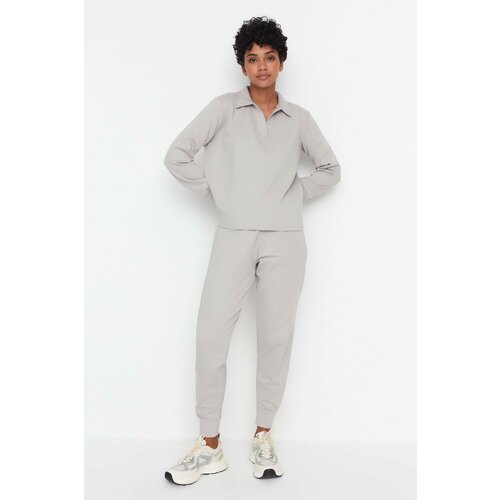 Trendyol Sweatsuit - Gray - Regular fit Slike