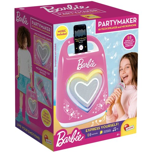Lisciani Barbie zvočnik party maker Cene