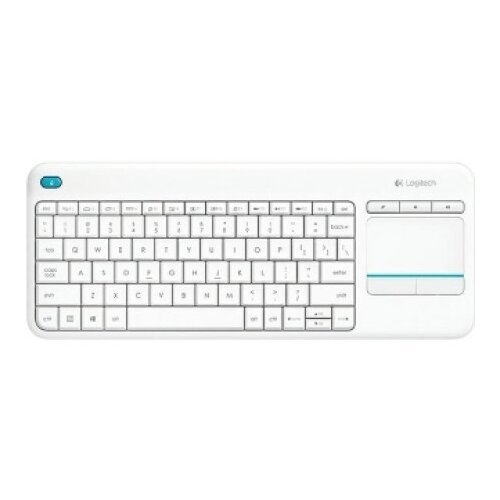 LogitechK400 plus wireless touch US bela tastatura Slike