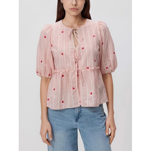 Reserved Bluza s peplumom - crvena Cene