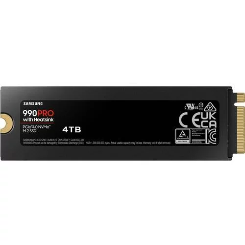 Samsung SSD 4TB 990 PRO M.2 NVMe + HS MZ-V9P4T0CW, (01-0001329415)