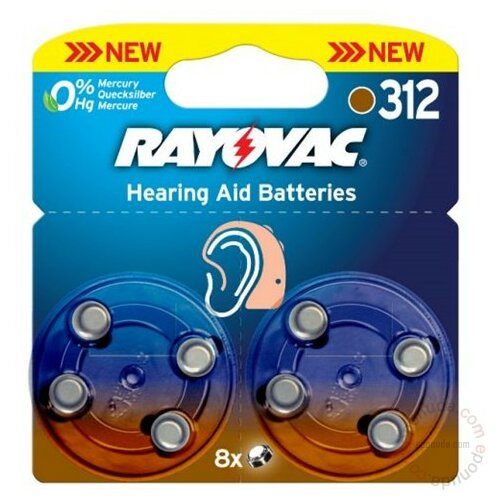 Varta Hearing Aid V312 baterija za digitalni fotoaparat Slike