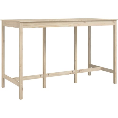 VidaXL Barska miza 180x80x110 cm trdna borovina, (20711189) Slike