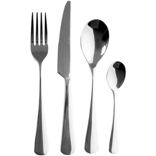 DAJAR Pribor za jelo od nehrđajućeg čelika srebrne boje 24 kom Canada - Cene