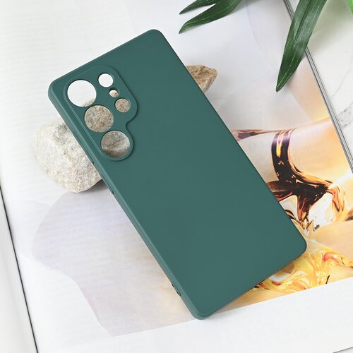 Teracell torbica Soft Velvet za Samsung S938B Galaxy S25 Ultra tamno zelena Cene