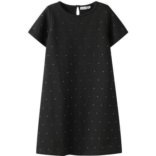 name it obleka KR 13249372 NKFRONJA SS SWEAT DRESS BRU D črna 146 Cene
