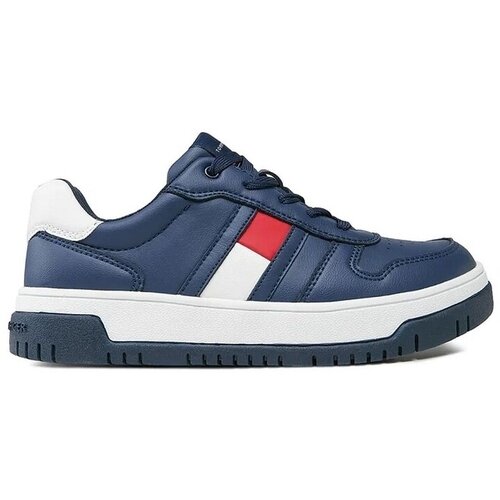 Tommy Hilfiger Modne superge FLAG LOW CUT LACE-UP SNEA Modra Cene