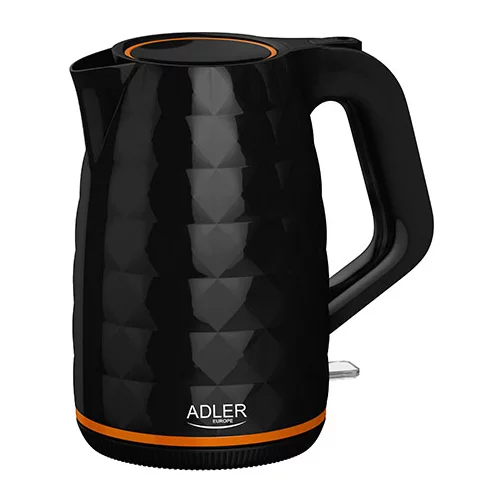 Adler grelnik vode 1,7L 2200W črn plastičen