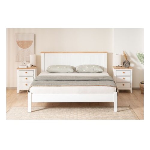 Hanah home Blink francuski krevet, 120x98x200 cm, bijela Cene