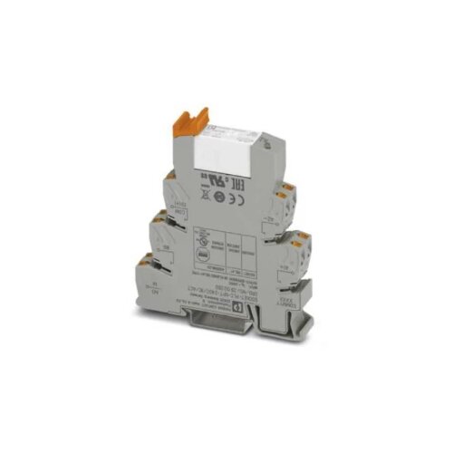  Relejni modul 1 St. Phoenix Contact PLC-RPT- 24DC/ 1ICT/ACT Nazivni napon: 24 V/DC Prebacivanje struje (maks.): 6 A 1 zatvarač Slike