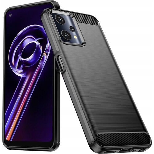 HURTEL CARBON CASE CASE COVER ZA REALME 9 PRO ČRN, (21973572) Cene