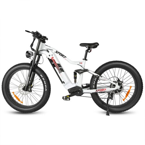 Samebike RSA08-II 1000W električno kolo za vse terene, 48V 17Ah, maks. 45km/h, belo, (21960334) Cene