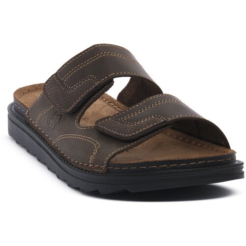Lumberjack Natikači 023 DARK BROWN Kostanjeva Cene