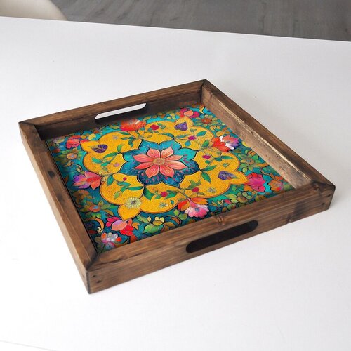 Aberto Design poslužavnik REF050 35 x 35 x 4 cm, &scaron;areni Cijene