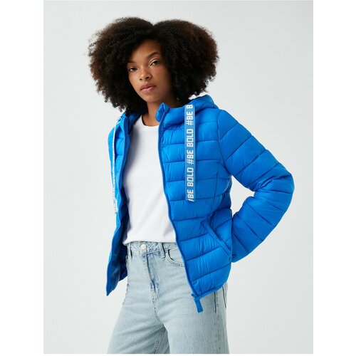 Koton Winter Jacket - Blue - Puffer Slike