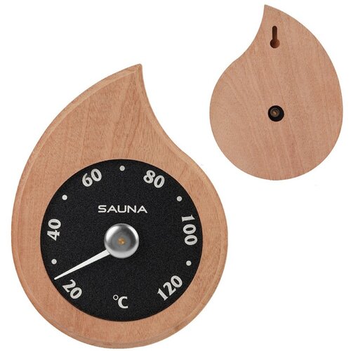 INF Stenski leseni termometer za savno – kapljast analog za visoke temperature, (5000323068) Cene
