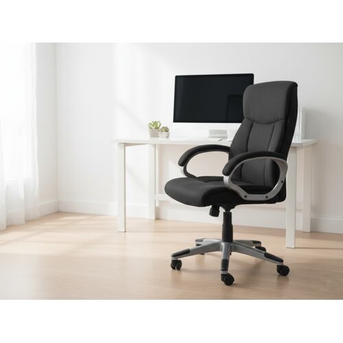 Arti Proizvod sa nedostatkom - OUTLET - Kancelarijska fotelja 611382 Crni stof 650x720x1110(1210)mm ( 755-840 ) Slike