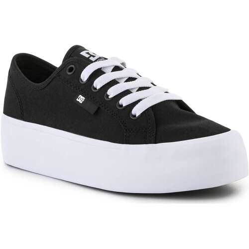 Dc Shoes Nizke superge DC MANUAL PLATFORM ADJS300280-BKW Črna Cene