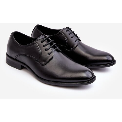 EVENTO PE1 Men's Leather Loafers Black Harene Cijene