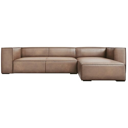 Windsor &amp;amp; Co Sofas Svetlo rjava usnjena kotna zofa (desni kot) Madame - Windsor &amp;amp; Co Sofas Slike