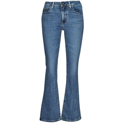 Levi&amp;#039;s Kavbojke bootcut 725 HIGH RISE BOOTCUT Modra Slike