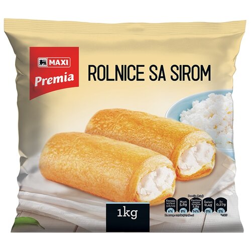 Maxi Smrz.rolnice sa sirom 1kg Cene