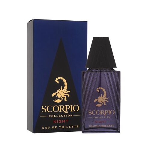 Scorpio Collection Night toaletna voda 75 ml oštećena kutija za muškarce Cene