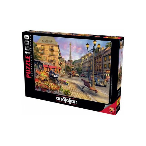 Anatolian puzzla 1500 delova - Paris street life Slike