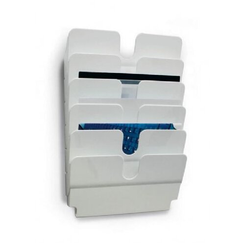 Durable Flexiplus stenski 6 A4 ležeči bel Cene