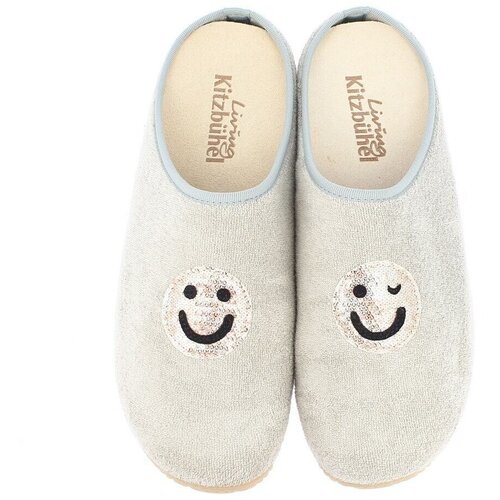 Kitzbuehel Nogavice Frottee Smiley Bela