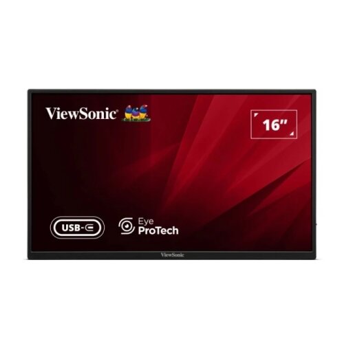 Viewsonic Portabl monitor 16 VA1650 1920x1080/Full HD/IPS/60Hz/USB-C/HDMI/Audio/Zvučnici Cene