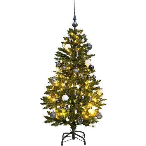  Umjetno božićno drvce 150 LED sa &scaron;arkama i kuglicama 120 cm Cijene