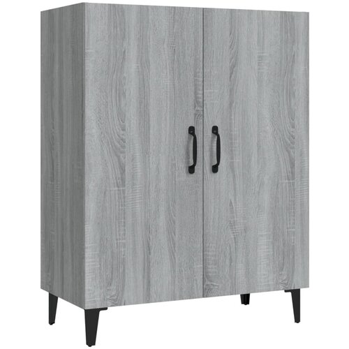 Maison Chic Komoda - Predalnik siva sonoma 70x34x90 cm konstruiran les, (21717394) Slike