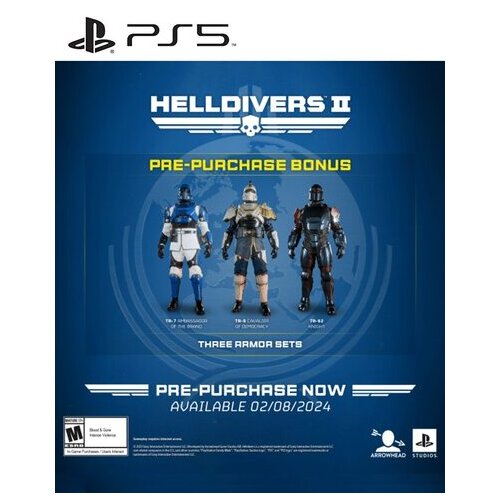 PS4 / PSN HELLDIVERS 2 Pre-order Bonus (DLC) (PS5) PSN Key EUROPE Cene