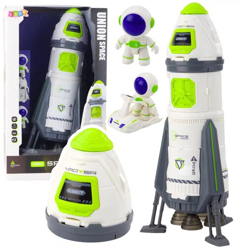 Lean Toys Vesoljska raketa, ladja, astronavti, figure, luči, zvoki Slike