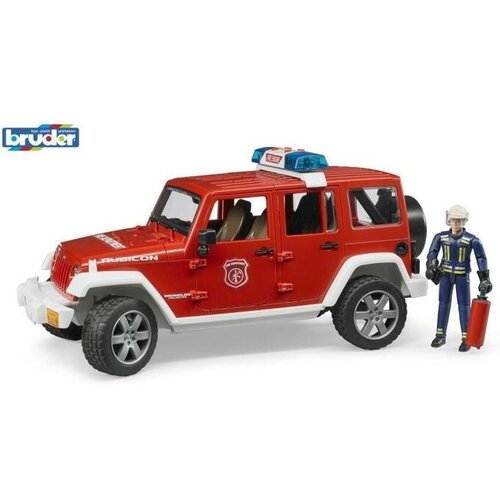 Bruder Jeep wrangler gasilsko vozilo s figurico 2528 Cene