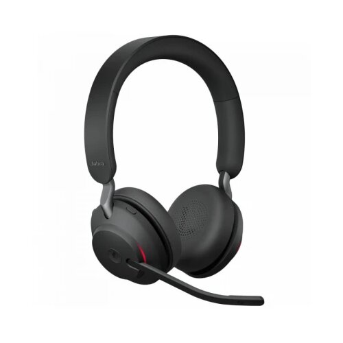 Jabra EVOLVE2 65, Link380a MS Stereo Stand Black Cene