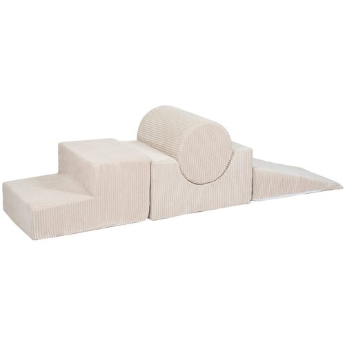 MeowBaby Igrali&scaron;te od krem korduro pjene 45x170x30 cm Montessori - Cijene