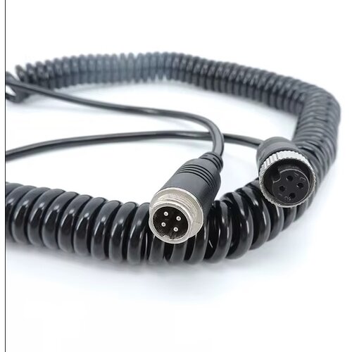 Kettz produžni video kabl spiralni 8m 4PIN Slike