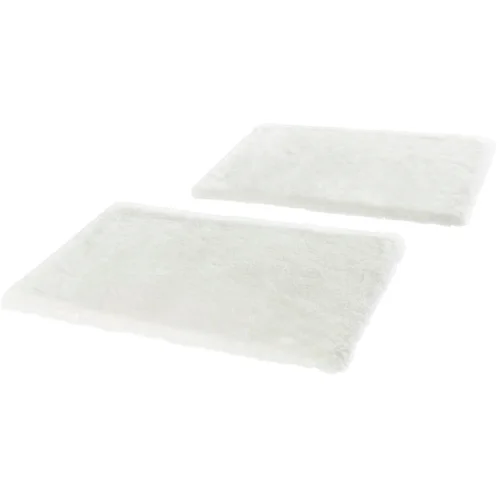 Mint Rugs set od 2 bijela tepiha uz krevet Soft, 90 x 140 cm