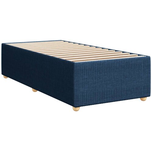 VidaXL Okvir za krevet plavi 90x190 cm od tkanine Slike