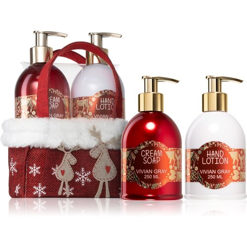 VIVIAN GRAY Red Christmas darilni set (za roke) Cene