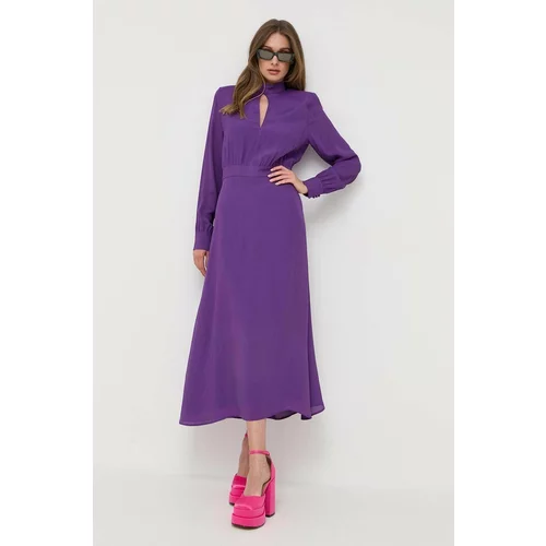 IVY OAK Obleka vijolična barva