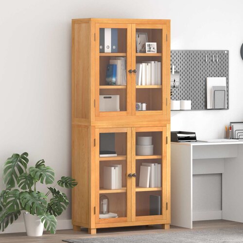  Set namje&scaron;taja za pohranu 2 kom. Prirodna 80 x 35 x 185 cm Cijene