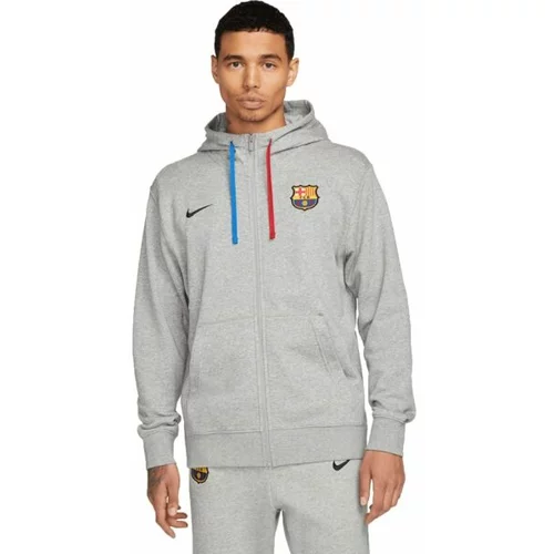 Nike FCB M NSW CLUB HOODIE FZ FT CL Muška majica, siva, veličina