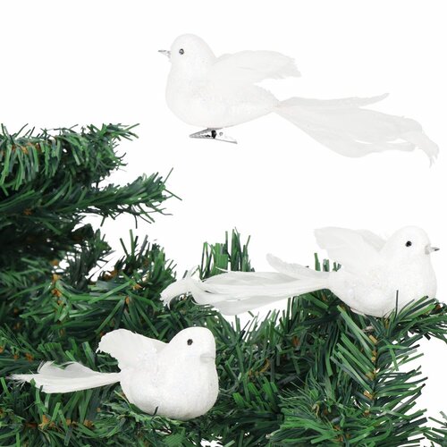  Božićni ukras &amp;ldquo;Ptice&amp;rdquo; &amp;ndash; 4 &amp;times; 14 cm Slike
