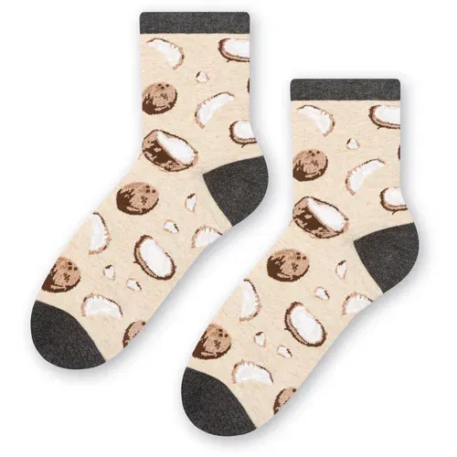 Steven Socks 159-092 Melange Light Beige