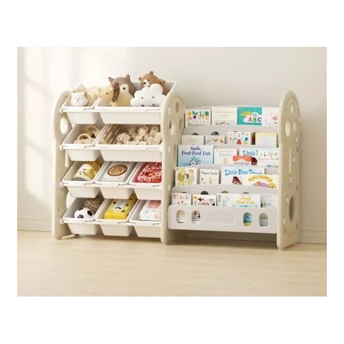 Feelkids Sistem za odlaganje igračaka i knjiga &amp;quot;Optima KOMBO&amp;quot;, Bež ( 26189 ) Slike