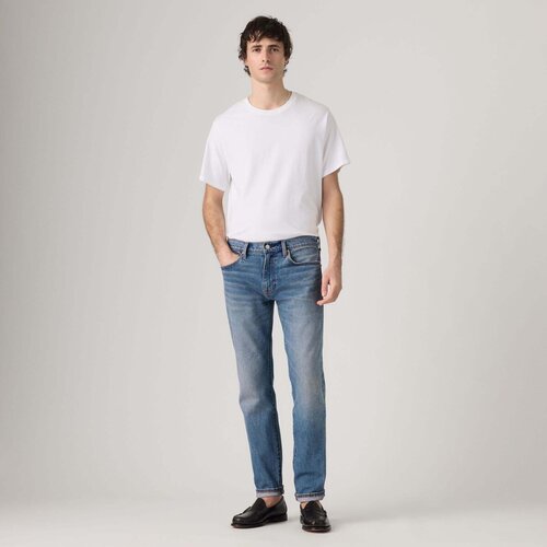 Levi&amp;#039;s Jeans 502 Taper Its Been A While Selvedge Modra Slike